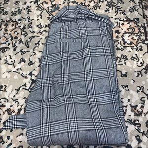 Black and white trendy fashion nova pants